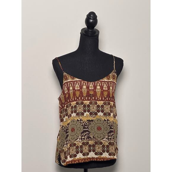 Show Me Your Mumu Women’s Tank Camisole Top Size (S) Womens Western Print - Picture 4 of 16